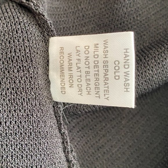 JoyJoy Black Dress with Fringe, Sz Small - Picture 6 of 6